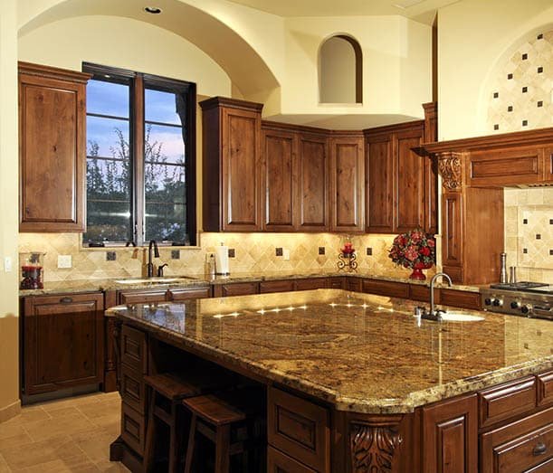 Professional kitchen tile flooring installation in Plano TX with precision layout and clean grout lines